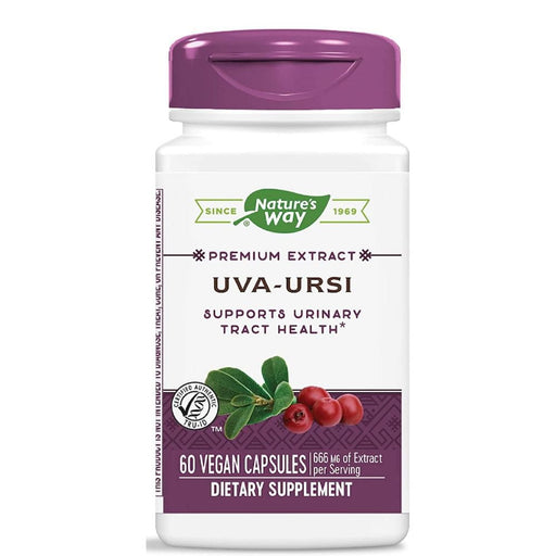 Nature's Way Vitamins, Minerals, Herbs & More Nature's Way Uva Ursi / Bearberry Extract 60 Caps