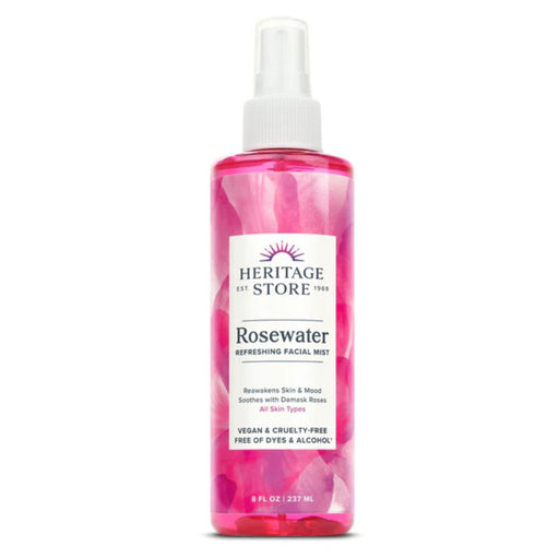 Heritage Store Personal Care& - Hygeine Heritage Store Rosewater Facial Mist 8 fl oz