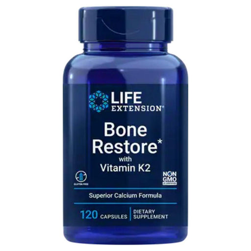 Life Extension Vitamins & Minerals Life Extension Bone Restore w/ Vitamin K2 120C