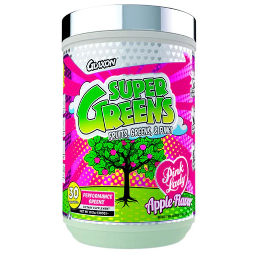 Glaxon Meal Replacement Powders Pink Lady Apple Glaxon Super Greens 30 Servings