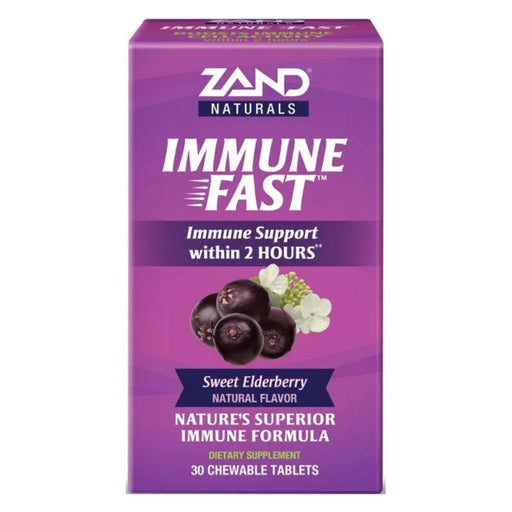 Zand Herbs Zand Immune Fast Elderberry 30 Chewable Tablets