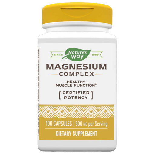 Nature's Way Vitamins, Minerals, Herbs & More Nature's Way Magnesium Complex 250mg 100 Caps