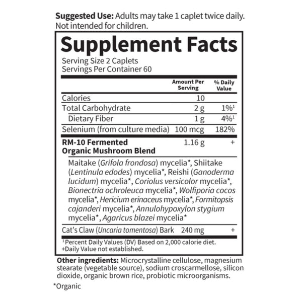 Garden of Life Vitamins, Minerals, Herbs & More Garden of Life RM-10 Immune System Food 120 Caps