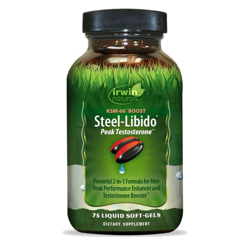 Irwin Naturals Specialty Health Products Irwin Naturals Steel-Libido Peak Testosterone 75 Gels
