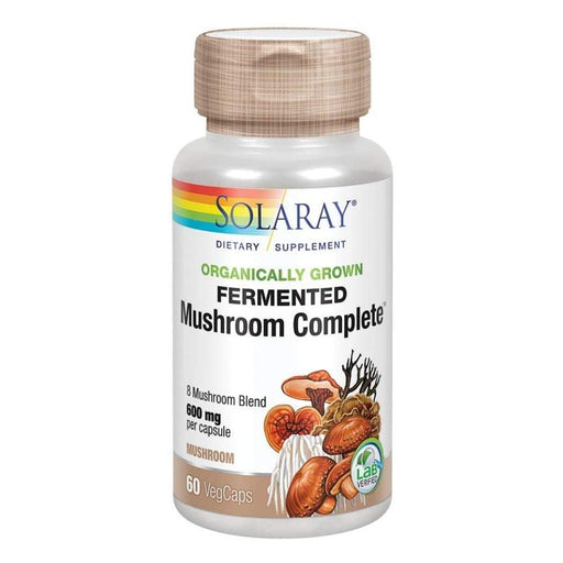 Solaray Herbs Solaray Fermented Mushroom Complete 60 Capsules (4597582954611)