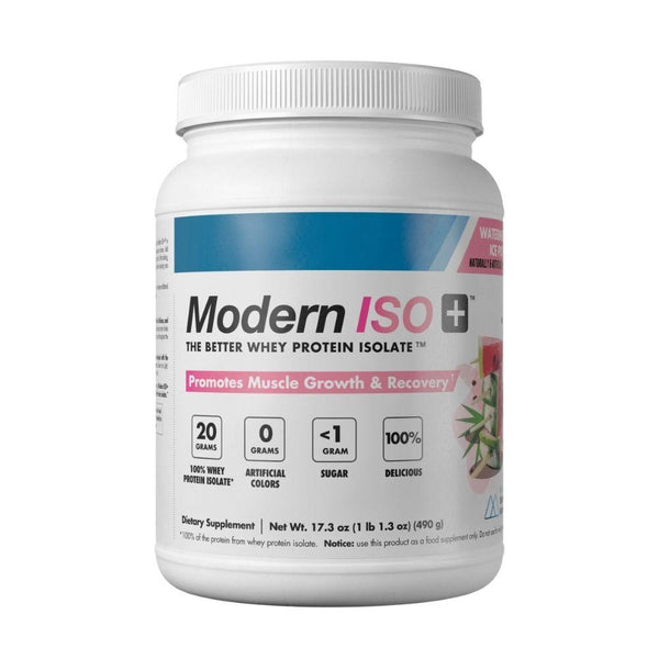 Modern Sports Nutrition Protein Powders Fruit Punch Modern ISO Whey Protein Isolate 20 Servings