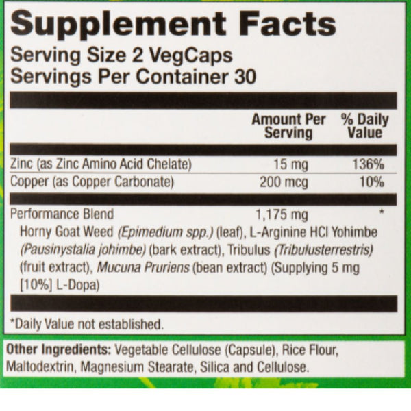 Natural Balance Sports Performance & - Recovery Natural Balance Super Horny Goat Weed 60 Capsules