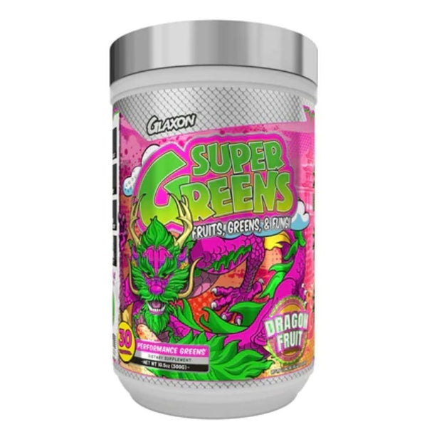 Glaxon Meal Replacement Powders Dragonfruit Glaxon Super Greens 30 Servings