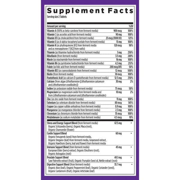 New Chapter Vitamins, Minerals, Herbs & More New Chapter Every Man's One Daily Multivitamin 48 Tabs