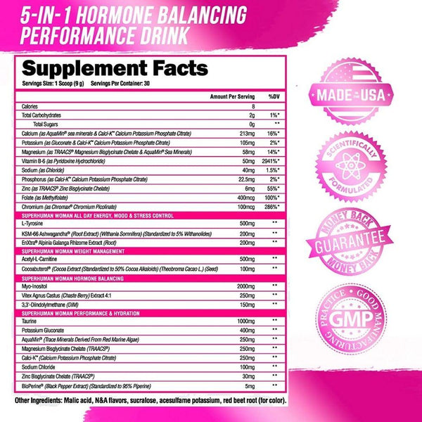 Alpha Lion Pre-Workouts Alpha Lion Super Human Woman 30 Servings