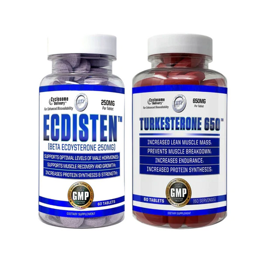 Hi-Tech Pharmaceuticals Hi-Tech Turkesterone Ecdysterone Muscle Building Stack