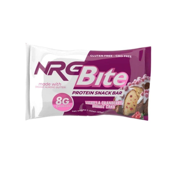 NRG Bite Bars NRG Bites Protein Bars 12/Box