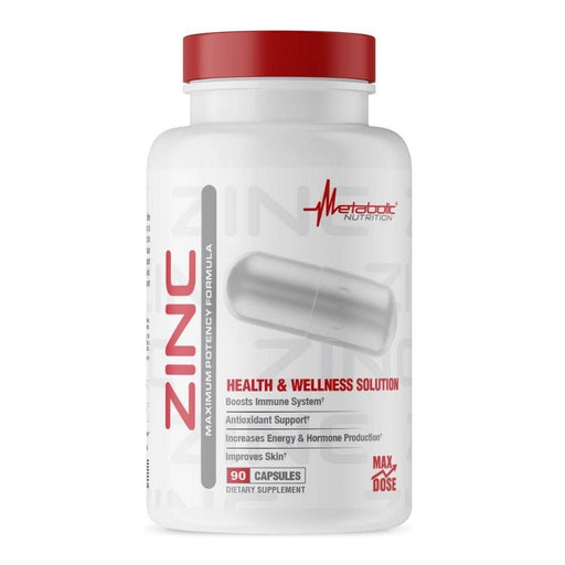 Metabolic Nutrition Vitamins & Minerals Metabolic Nutrition Zinc 90 Capsules