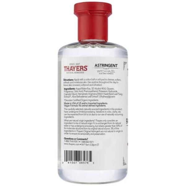 Thayers Personal Care& - Hygeine Thayers Original Witch Hazel Astrigent 12 fl oz
