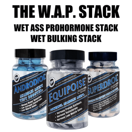 Hi-Tech Pharmaceuticals The WAP Wet Ass ProHormone Stack