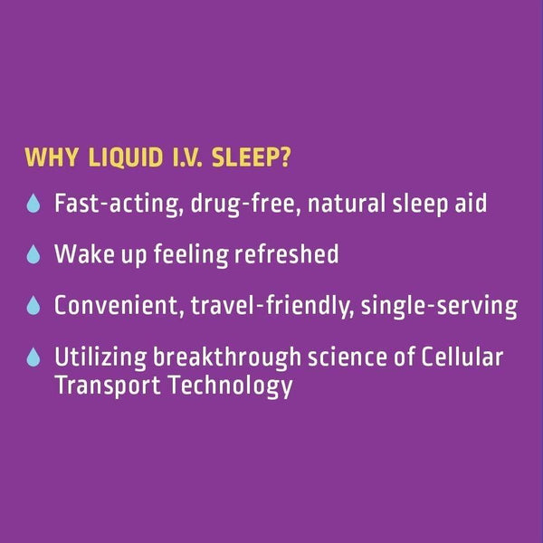 Liquid IV Specialty Health Products Liquid IV Sleep Multiplier 10/Box