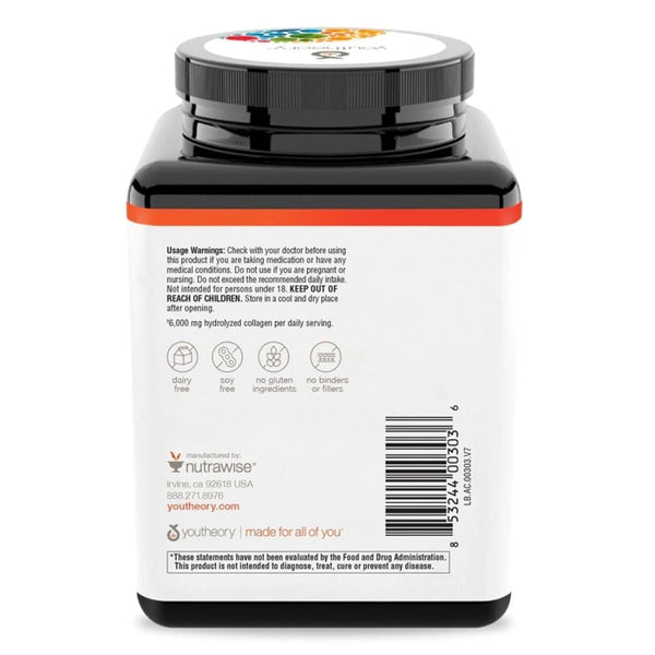 YouTheory Specialty Health Products YouTheory Advanced Collagen 290ct
