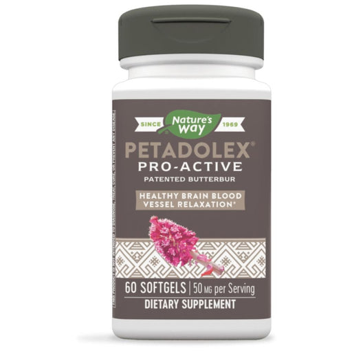 Enzymatic Therapy Specialty Health Products Nature's Way Petadolex Pro-Active 60 Softgels