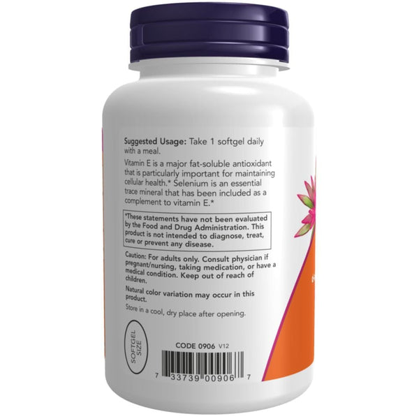Now Foods Vitamins, Minerals, Herbs & More Now Foods Vitamin E-400 100 Softgels