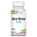 Solaray Vitamins, Minerals, Herbs & More Solaray Tetra-Boron 3mg 100 Tabs