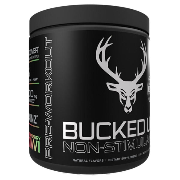 Bucked Up Sports Performance Recovery Strawberry Kiwi Bucked Up Stim Free 30 Servings