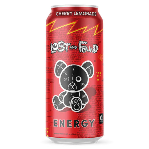 Lost and Found Drinks Cherry Lemonade Lost and Found Energy Drink 12 Case