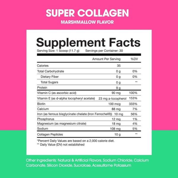 Obvi Protein Powders Obvi Super Collagen Protein 30 Servings