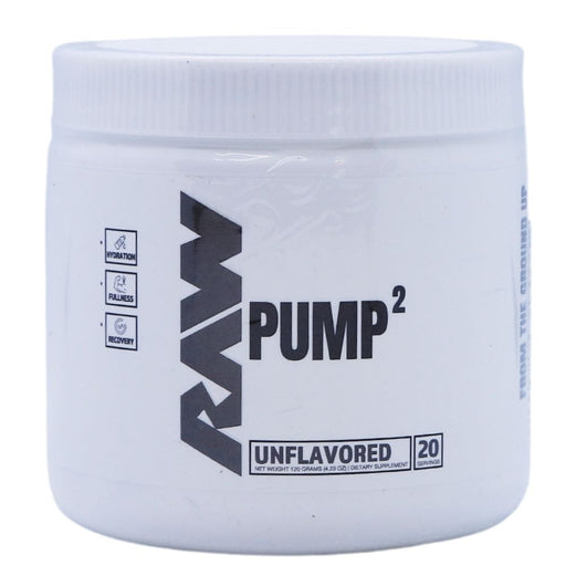Raw Nitric Oxide Unflavored RAW Pump2 20 Servings