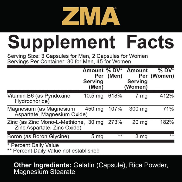 5% Nutrition Multi Vitamins 5% Nutrition ZMA 90 Capsules