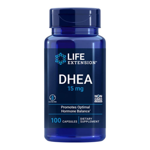 Life Extension Sports Nutrition & More Life Extension DHEA (Dehydroepiandrosterone) 15mg 100 Caps