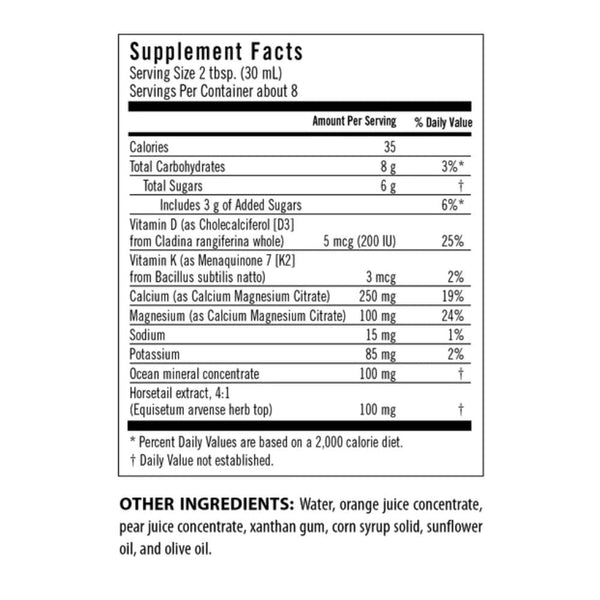 Flora (Udo's Choice) Joint Aid Flora Bone Health + w Calcium, Mag, D and K  8oz