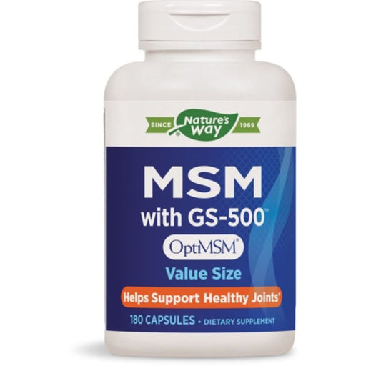 Enzymatic Therapy Joint Aid Nature's Way MSMS w/ GS-500 180 Capsules