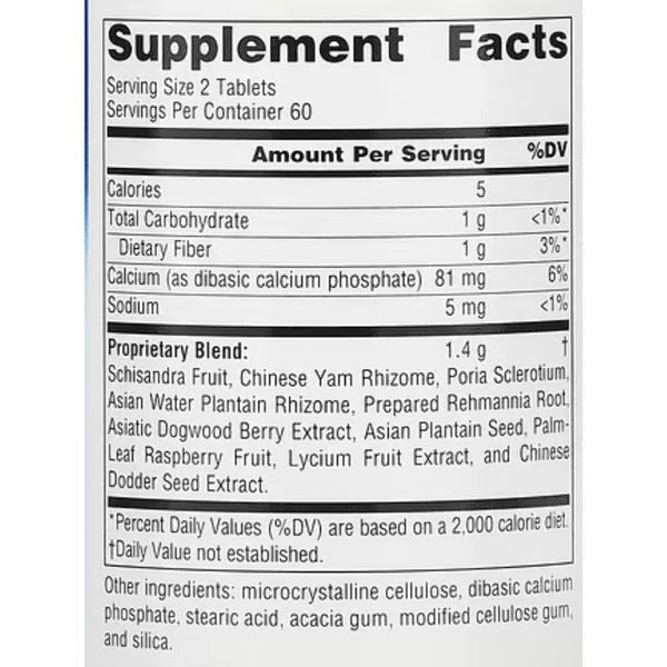 Planetary Herbals Herbs Planetary Herbals Schisandra Adrenal Complex 120 Tablets