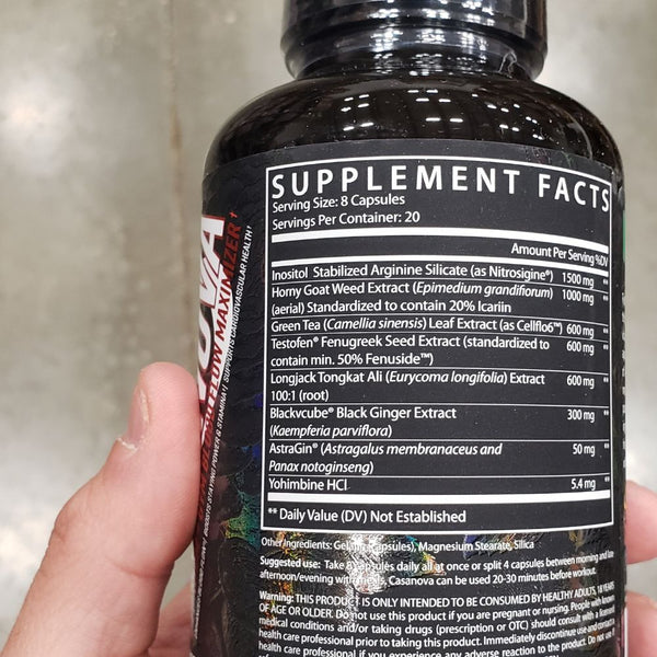 Apollon Nutrition Sexual Health and Performance Apollon Nutrition Casanova 160 Capsules