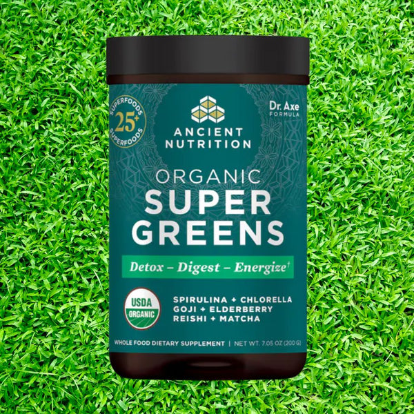 Ancient Nutrition Digestive Health Ancient Nutrition Organic Super Greens Detox & Alkalizer 25 Servings