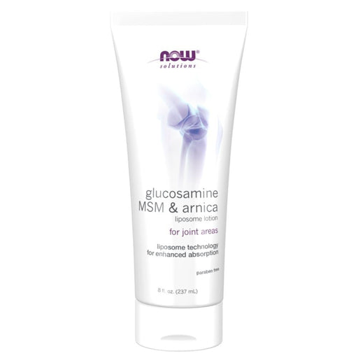 Now Foods Vitamins, Minerals, Herbs & More Now Foods Glucosamine, MSM, & Arnica Lotion 8oz