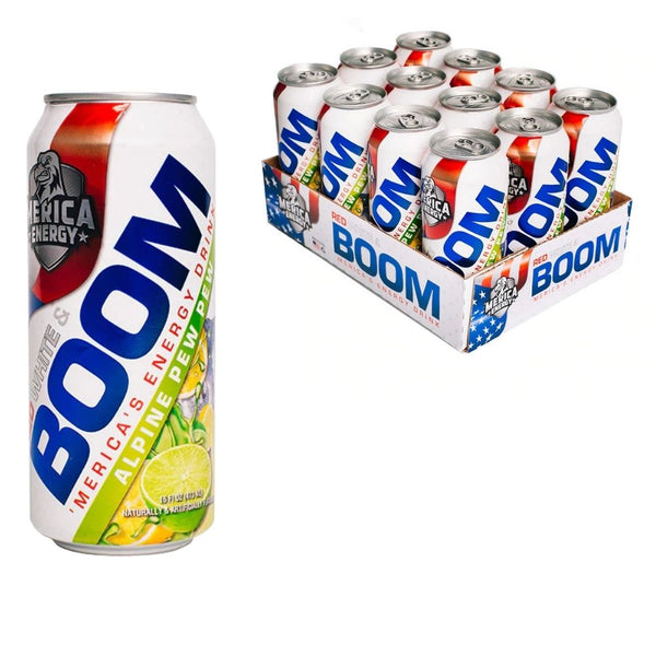 'Merica Labz Drinks Alpine Pew Pew 'Merica Labz 'Merica Energy Red, White, & Boom RTD's 12/Case