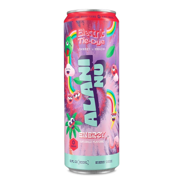 Alani Nu Drinks Electric Tie Dye Alani Nu Energy RTD 12/Case
