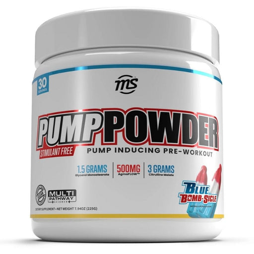 MAN Sports Nutrition & More Blue Bomb-Sicle MAN Pump Powder 30 Servings