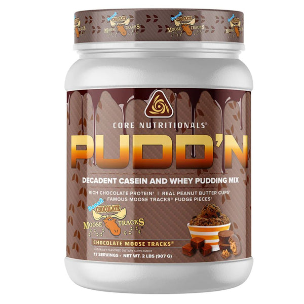 Core Nutritionals Protein Powders Chocolate Moose Tracks Core Puddin Protein Pudding Mix 2lb