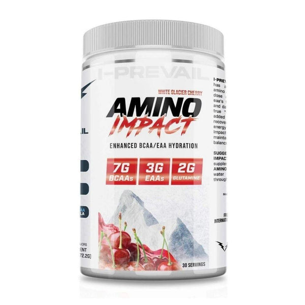 I-Prevail Amino Acids White Glacier Cherry I-Prevail Amino Impact 30 Servings