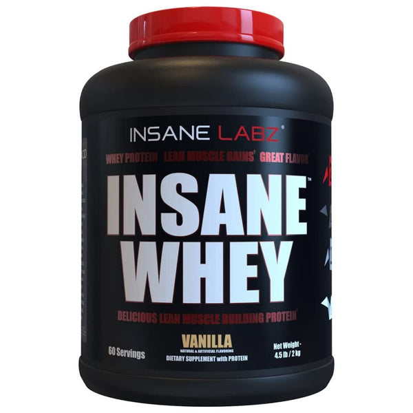 Insane Labz Protein Powders Vanilla Insane Labz Insane Whey 5lb