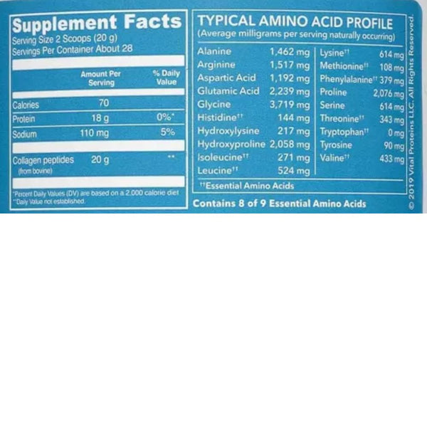 Vital Proteins Personal Care& - Hygeine Vital Proteins Collagen Peptides 20oz
