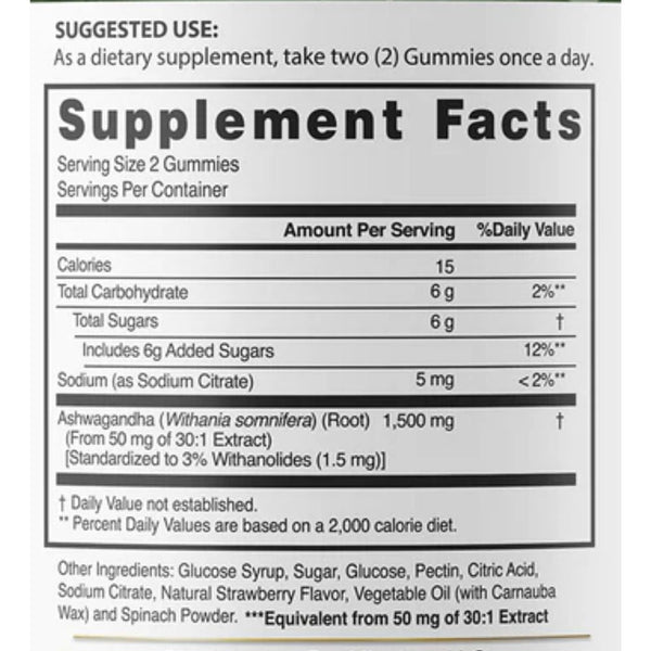 Boss Bears Herbs Boss Bears Ashwagandha Gummies 60ct