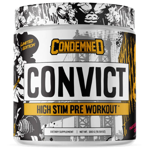 Condemned Labratoriez Pre-Workouts Watermelon Candy Condemned Labz Convict Pre-Workout 50 Servings