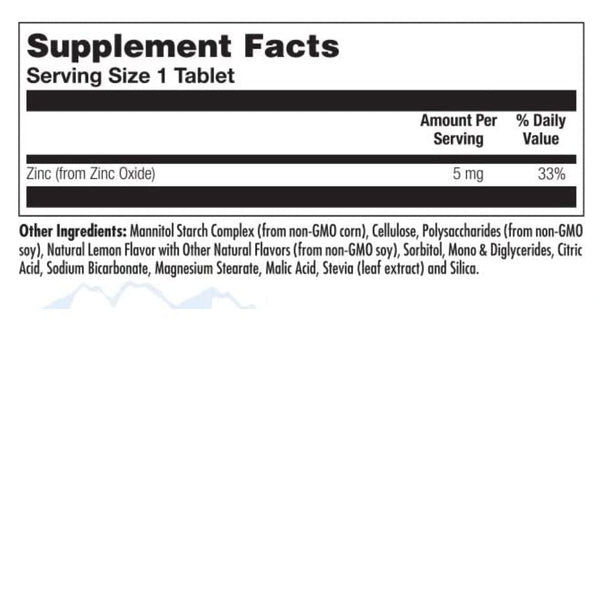 Kal Vitamins & Minerals KAL Zinc 5mg 60 Micro Tablets