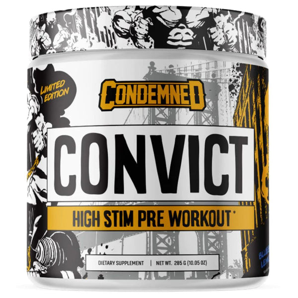 Condemned Labratoriez Pre-Workouts Blueberry Lemonade Condemned Labz Convict Pre-Workout 50 Servings