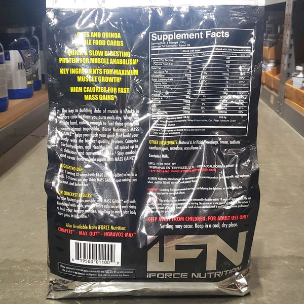 IFORCE Sports Nutrition & More IFORCE Mass Gainz 10 Lbs