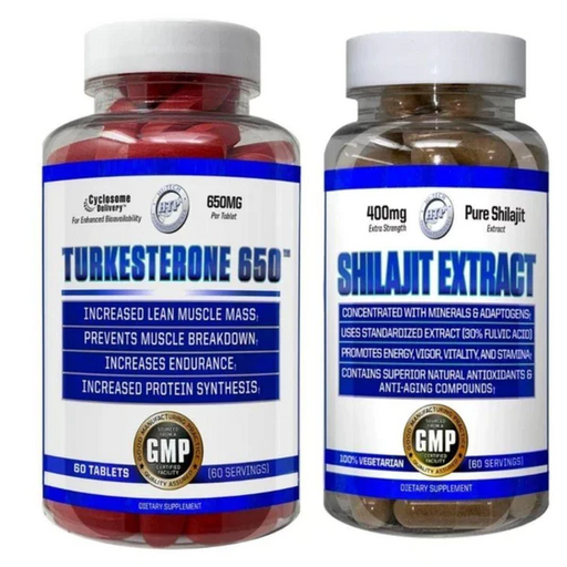 Hi-Tech Pharmaceuticals The More Dates Turkesterone Shilajit Stack