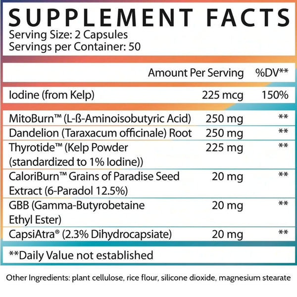 Inspired Nutraceuticals Fat Burner Inspired 3MB3R 100 Capsules